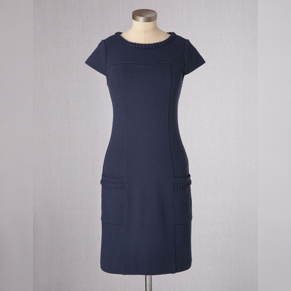 Boden Dresses & Skirts - Boden Ponte Navy Blue dress, size 8R
